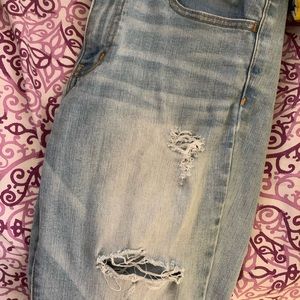 Distressed Jean from American Eagle